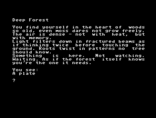 Pixel Prose -
                Commodore 64